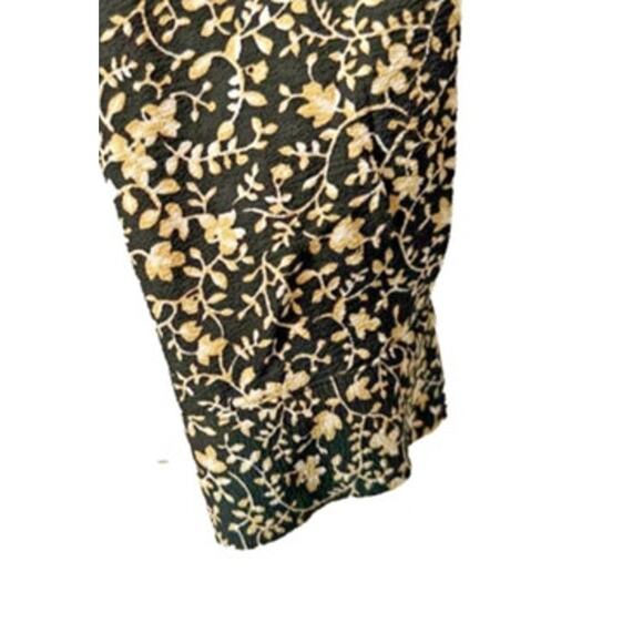 Michael Kors Black & Khaki Tan Long Sleeve Romper, Size Large, NWT! - Picture 5 of 6